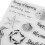 Clear Stamps Paste Repeatedly Clear Imprint DIY 13