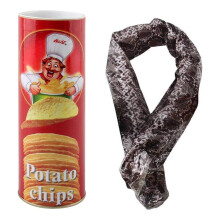 (C) Potato Chips Snake Prank Potato Chip Snake Can Snake In A Potato Chip Can Prank Potato Chip Cans Scary Trick Jump Spring Snake Toy Toy Playsets