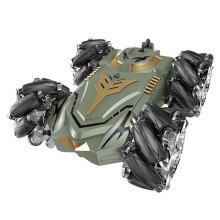 Drift Remote Control Car 4WD Lateral Drift Stunt Car Double Side Rotation-country Climbing Music Toy CarToy Playsets