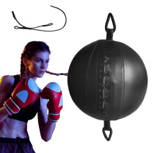 BoxReflexBall, Trainer Punchingball, improves reaction time, perfect for children's training Black