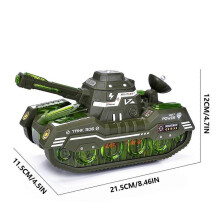 Toys Children's Main Tank Toys Universal Light Sound Side Walk Small Tank Light-up Toys
