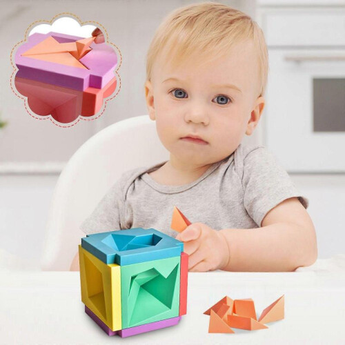 Three-dimensional Tangram Space Thinking Training Intelligence Puzzle Geometric ToyToy Playsets 1
