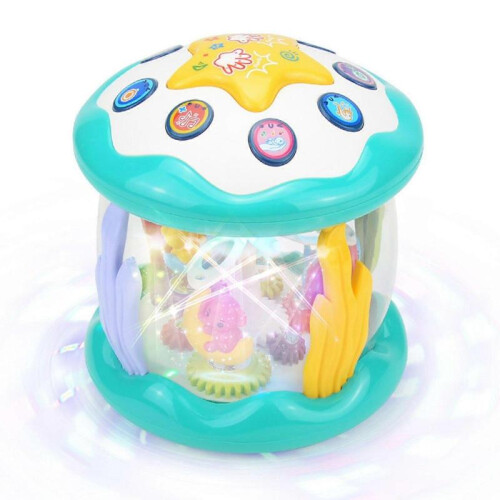 3 - D Rotating Kids' Pacify Music Light - Ocean Sensory ToyToy Playsets 1