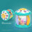 3 - D Rotating Kids' Pacify Music Light - Ocean Sensory ToyToy Playsets 5