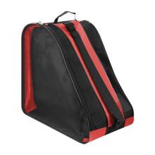Skating bag with adjustable shoulder strap, large capacity, breathable mesh fabric