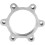 Disc Brake Centrelock Hub Adapter Rotor 6 Bikes 48mm 5