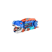 Dinosaur Swallowing Car Ejection Sliding Track Storage Alloy Car Children's Puzzle Toy Car