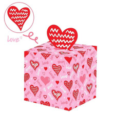 Valentine's Day Money Box for Cash Pull Money Box for Cash Gift with Greeting Card Valentine Surprise Money Roll Gift Box DIY Money Box Toy Playsets