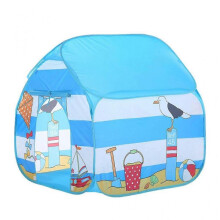 Folding Children Kids Play Tent In/Outdoor Toy House for Boys Girls SeasideToy Playsets