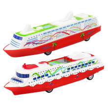 2Pcs Models Ocean Liner Yacht Model Collection Toy Plastic Models Toys Boy Plastic Ornament Toy Toy Playsets