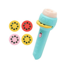 (E) Early Childhood Educational Picture Projection Slide Luminous Flashlight Toy Playsets