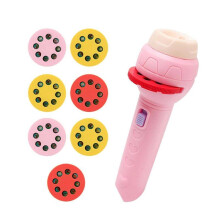 (G) Early Childhood Educational Picture Projection Slide Luminous Flashlight Toy Playsets