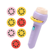(I) Early Childhood Educational Picture Projection Slide Luminous Flashlight Toy Playsets