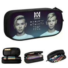 TF1582 Marcus And Martinus Sweden Pencil Case Pencilcases Pen Box for Student Big Capacity Bag School Supplies Gifts Accessories