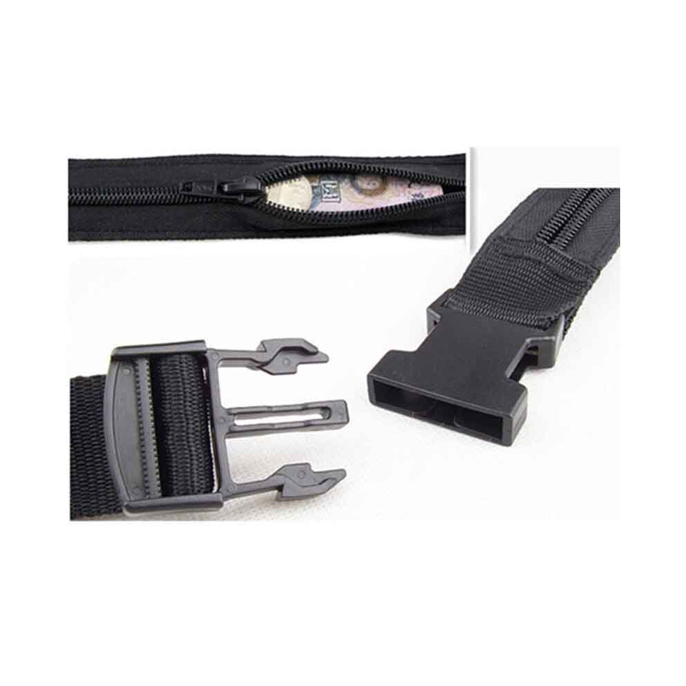 Security Secret Hidden Wallet Passport Money Waist Belt Travel Slim Bag Pouch-image-OPC-PJ7BCQT-NEW