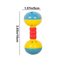 Musical Toy Jingle Easy Grasp Child Rattle Toy Children's Puzzle Ball Soothing Toy Toy Playsets