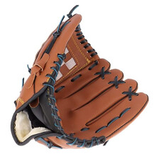 Baseball Glove Outdoor Sports Left Hand Adult Brown 11.5 inches