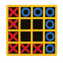 Noughts And Crosses Kids Children Board Games Indoor Playing Noughts Toy Playsets