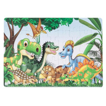 Puzzles for Kids Ages 4-8 Year Old 45 Piece Colorful Wooden Puzzles for Toddler Toy Playsets
