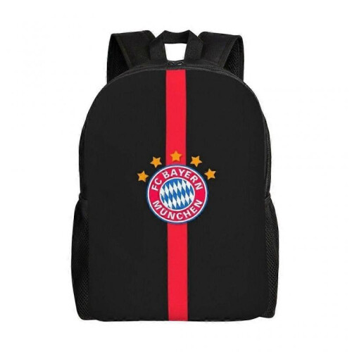 K500 Bayern Munich Versatile Backpack Washable casual style School Student Backpack Trendy Oxford Cloth Computer Bag Unisex