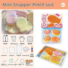 (A) Claw Yakitori Cheese Pinch Material Kit Decompression Toys Fudge Water Mini Toys Pinch Pinch Kids Diy 80ML Toy Playsets