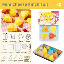 (B) Claw Yakitori Cheese Pinch Material Kit Decompression Toys Fudge Water Mini Toys Pinch Pinch Kids Diy 80ML Toy Playsets