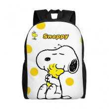 K1003 Snoopy Lightweight Backpack Outdoor Travel Kids Large Capacity Printing Student Schoolbag Casual Shoulder Bag