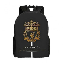 JD26 Liverpool Backpack Teenager School Bag Canvas Notebook Backpack Bag Unisex