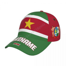 Unisex Suriname Flag Surinames Adult Baseball Cap Patriotic Hat for Baseball Soccer Fans Men Women (Color-80)