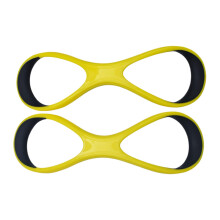 Trainer Swimming Forearm Fin Swimming Trainer Freestyle Float Aid 28 x 10.5 x 1.2 cm for Men, Women and Yellow