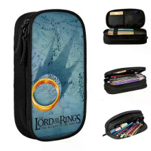 BD13-Classic L-Lords Of The R-Rings Pencil Case Movie TV Series Pencilcases Pen Girls Boys Big Capacity Bag Office Gift Stationery