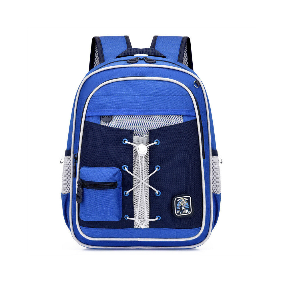 (Blue) And Fashionable Practical Oxford Fabric Kids Backpack With Spine Support Designs And Fun-image-OPC-PJ7BGY9-NEW
