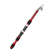 Kids Telescopic River Sea Fishing Rod red