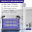 10 Pack Bug Zapper Replacement Light Bulbs 10W for 20W Indoor Bug Zapper, BL T8 F10W 13Inch Light T 3