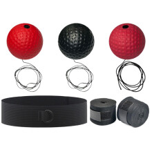 Boxed Training Balloon With Headband Boxing Reflex Equipment