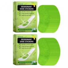 (2 Boxes) breathable and absorbent shoe insoles for comfort Lasting Quick Odor-Control Shoe Inserts Patch for Everyday Comfort