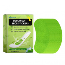 (1 Box) breathable and absorbent shoe insoles for comfort Lasting Quick Odor-Control Shoe Inserts Patch for Everyday Comfort