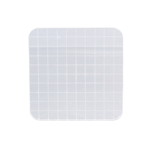 Acrylic Block 10x10cm Safe Round Corner