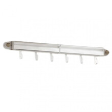 (White Milk) Invisibles Laundry Hanger For Small Apartment Easy Installation Use for Balcony