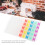 Sewing Machine Bobbins Plastic Colorful Embroidery 15