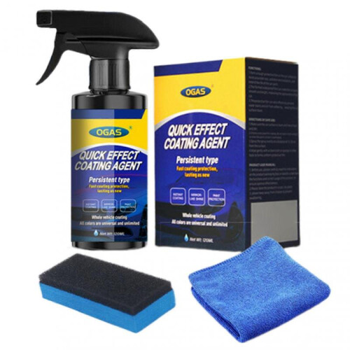 (Set A) Quick Effect Coating Agents Quick Carwash Car Wax for Car Cleaning