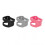 (Black) Yoga Wrist Joint Strap Thicked Adjustable Wrist Strap for Wrist 3