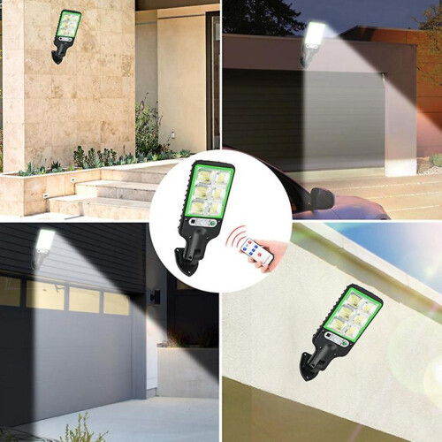 (B) Motion Sensor Solar Powered Wall Lights Personalized Exterior Wall Light for Garden Balcony 2