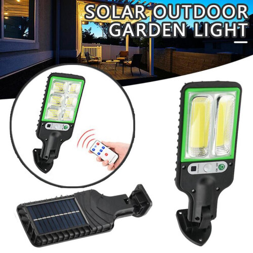 (D) Motion Sensor Solar Powered Wall Lights Personalized Exterior Wall Light for Garden Balcony 1