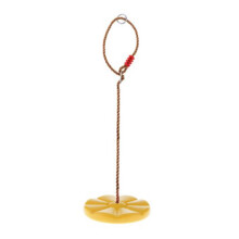 Heavy Duty Plastic Disc Tree Swing with PE Rope