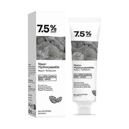 (1pc) 1-3x 7.5% Hap Nano-hydroxyapatite Toothpaste Remove Deep Clean For Teeth
