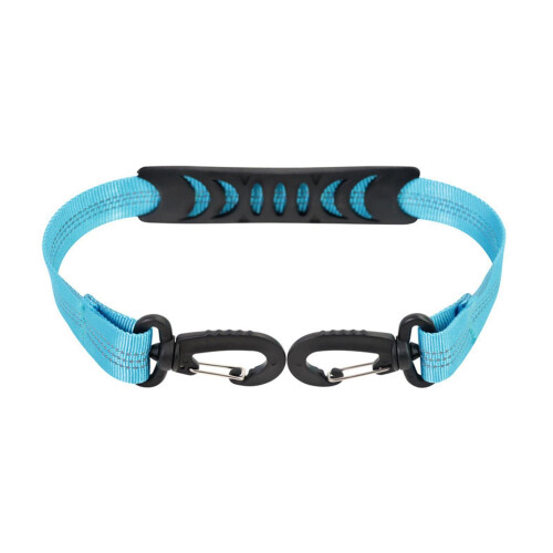 Ski Boot Strap Adjustable Snowboard Boots Carry Strap Ski Accessories for Ski Boots Ice Skates Blue