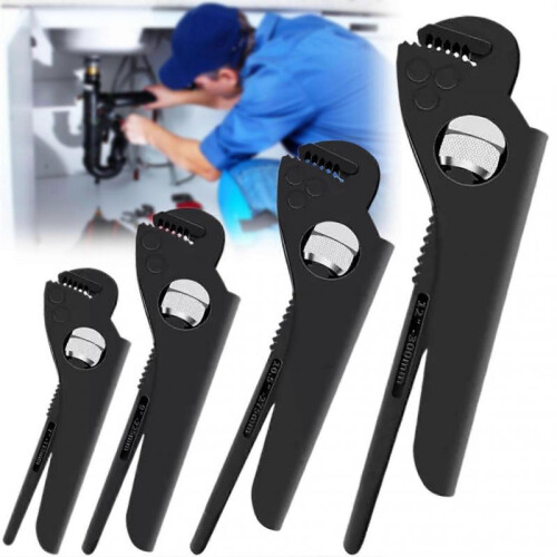 (12 inch) Professional Grade G-Type Pipe Wrench Ergonomic Handle for Comfort and Grip Plumber Tool 1
