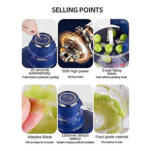 Electric Grape Peeling Machine, Automatic Small Fruit Tomato Peeler Tool 2
