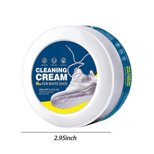 Waterless White Shoe Cleaner - Cleansing Cream, Powerful Stain Removal, Easy Use 2
